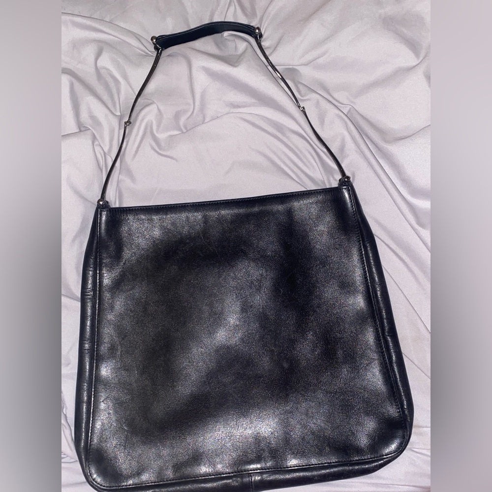 GUCCI Tote Bag Metal Handle